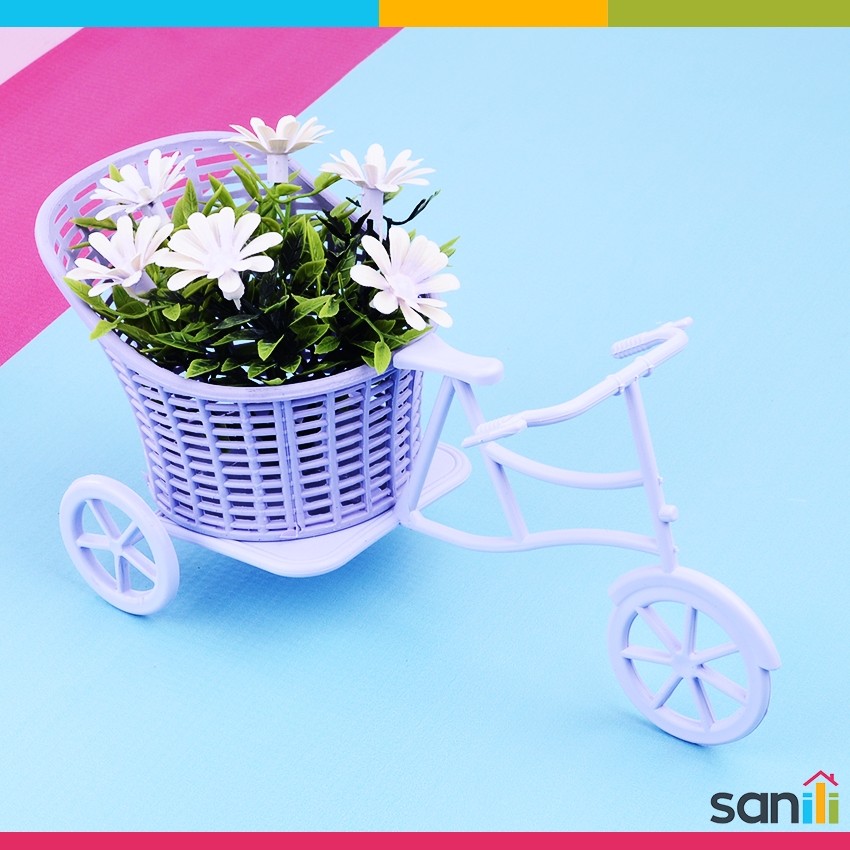 deco bicyclette fleur jardin