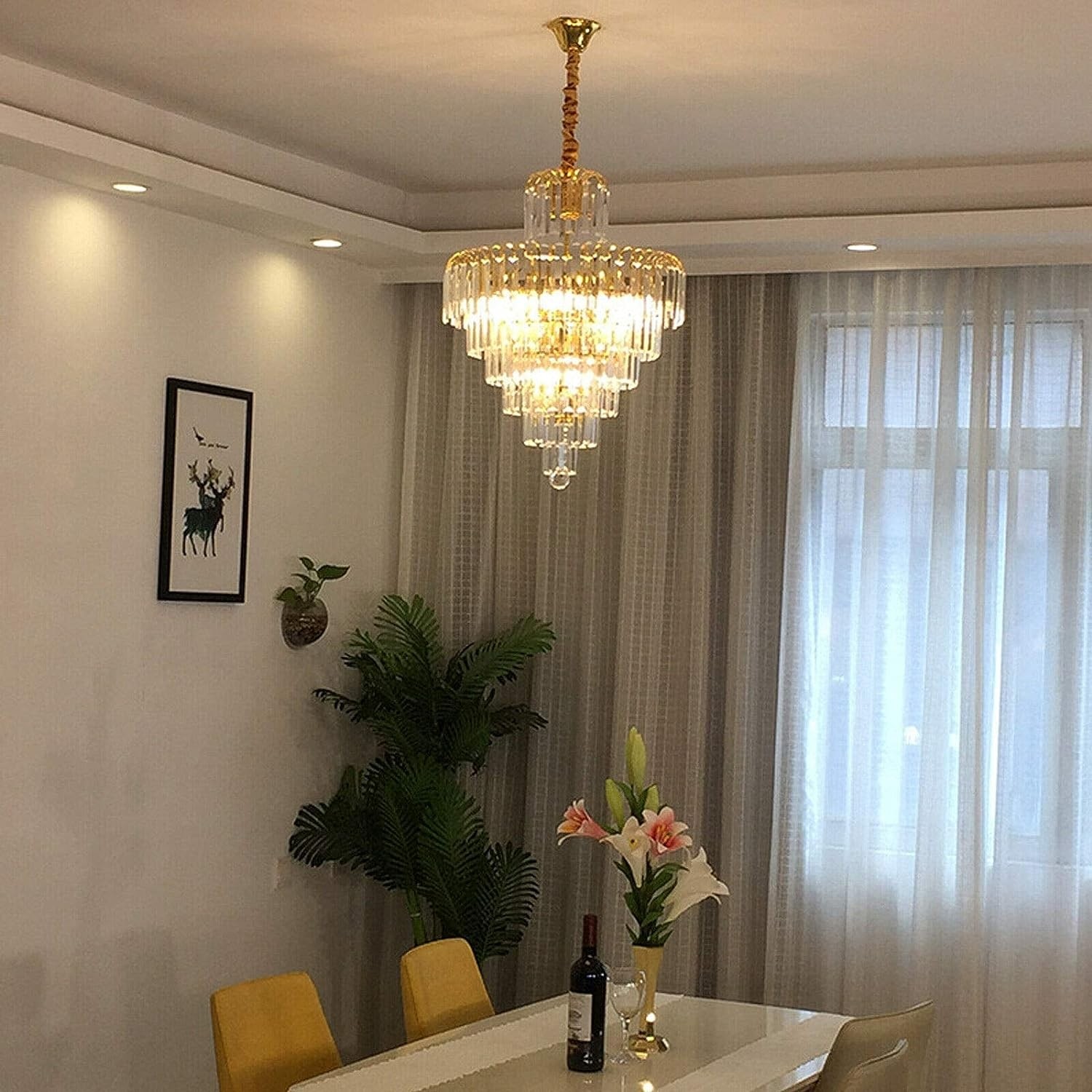 luminaire plafond lustre suspension décorative électricité maroc