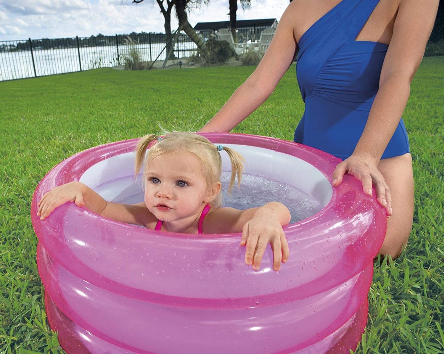 Piscine Gonflable Pour Bebe Rose