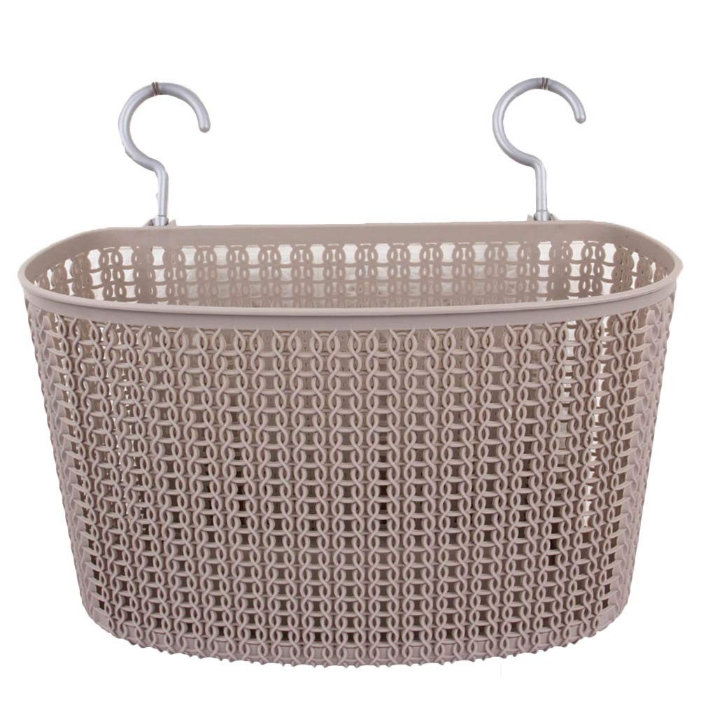 Panier Suspendu Avec Crochet Beige Cintres Boites Et Paniers De