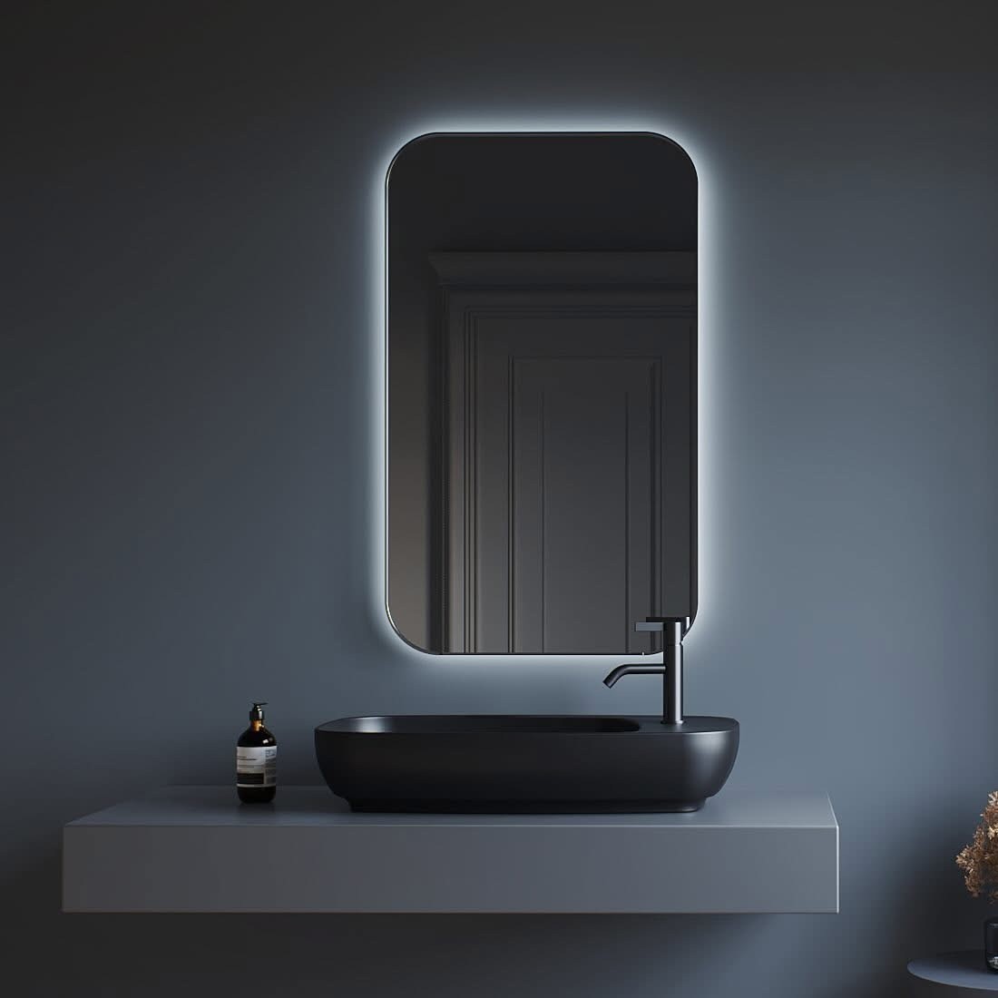 salle de bain accessoires robinet baignoire lavabo vasque tapis douchette poubelle