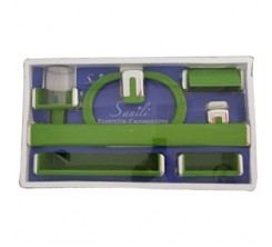 accessoires de rangement salle de bain