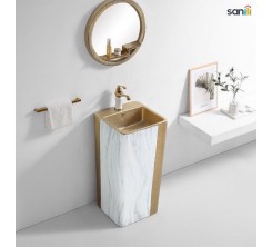 salle de bain accessoires robinet baignoire lavabo vasque tapis douchette poubelle