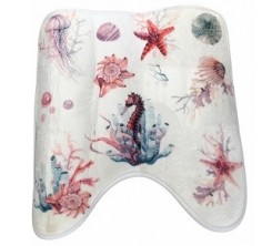 Tapis SDB 45x45CM Soft Crabe BATHLUX RUPTURE