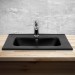 salle de bain accessoires robinet baignoire lavabo vasque tapis douchette poubelle