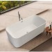 salle de bain accessoires robinet baignoire lavabo vasque tapis douchette poubelle