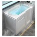 salle de bain accessoires robinet baignoire lavabo vasque tapis douchette poubelle