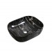 salle de bain accessoires robinet baignoire lavabo vasque tapis douchette poubelle