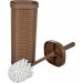 salle de bain accessoires robinet baignoire lavabo vasque tapis douchette poubelle
