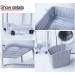Chariot de Rangement en plastique 4 niveau 