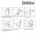salle de bain accessoires robinet baignoire lavabo vasque tapis douchette poubelle