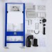 salle de bain accessoires robinet baignoire lavabo vasque tapis douchette poubelle