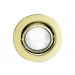 Spot 3ER-SET GU10 brass moveale 