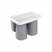 salle de bain accessoires robinet baignoire lavabo vasque tapis douchette poubelle